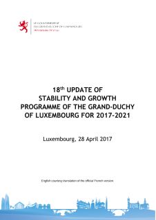 18th update of the Stability and Growth Programme of the Grand-Duchy of Luxembourg 2017-2021