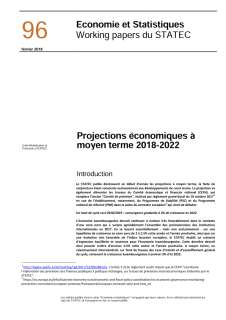 Projections économiques à moyen terme 2018-2022