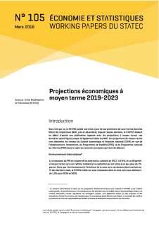 Projections économiques à moyen terme 2019-2023